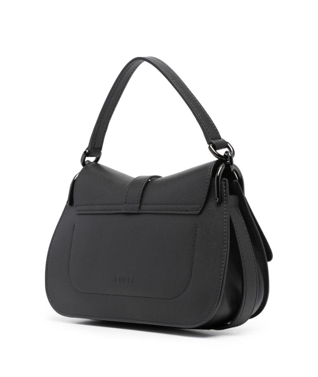 FURLA Черная сумка через плечо, фото 3