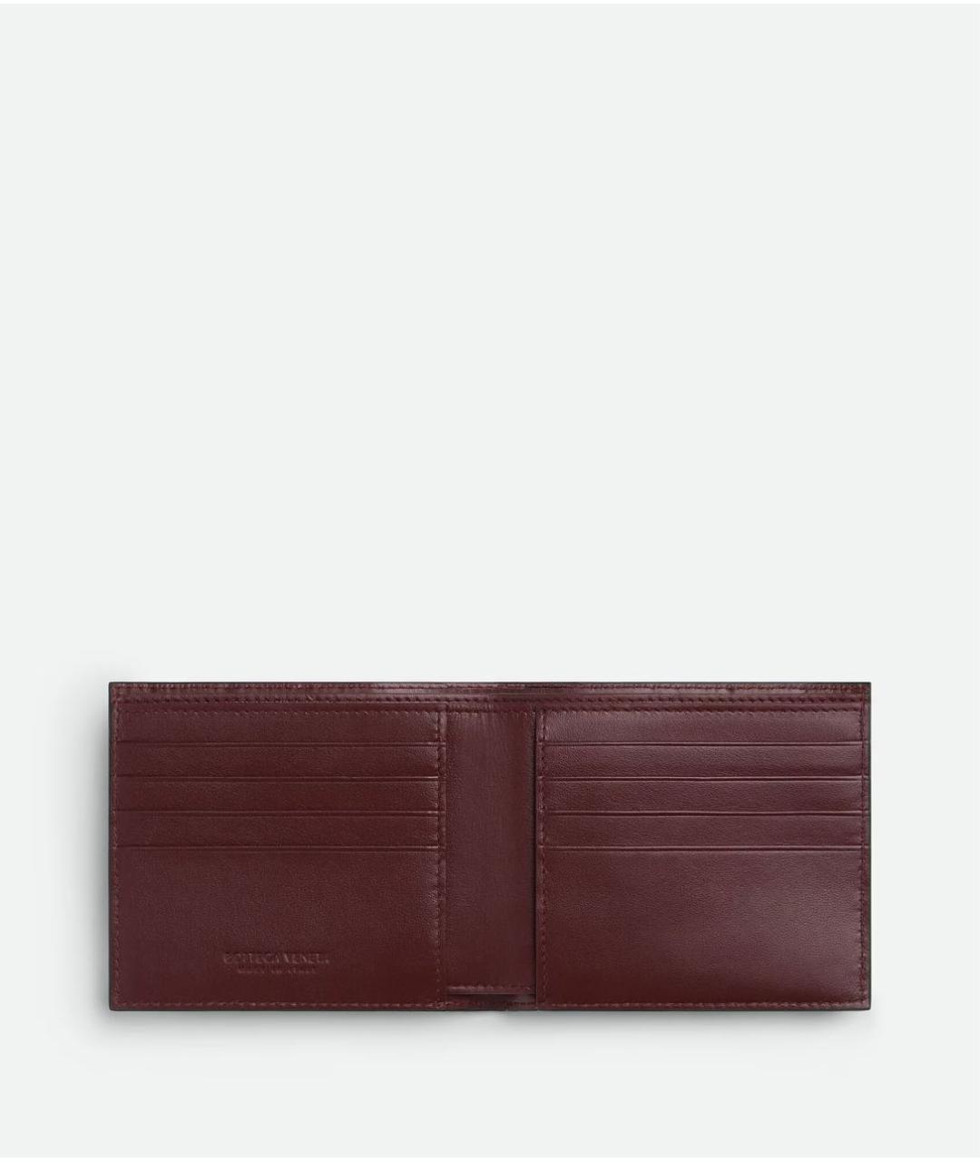BOTTEGA VENETA Черный кожаный кошелек, фото 2
