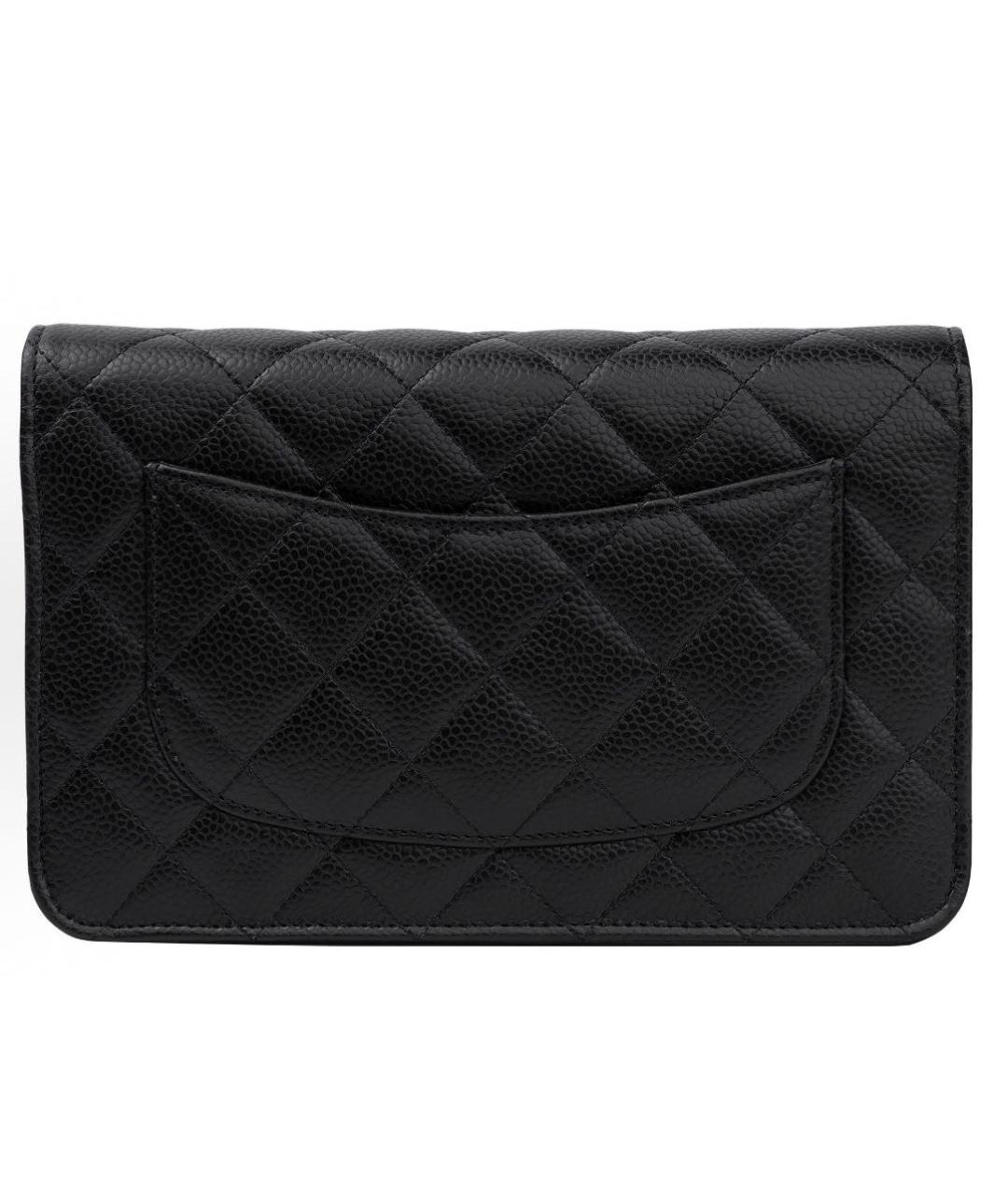 CHANEL Черная сумка через плечо, фото 3