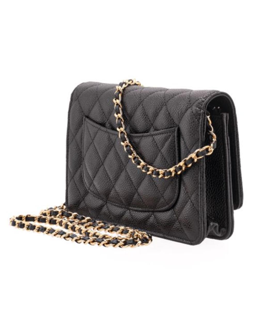 CHANEL Черная сумка через плечо, фото 2