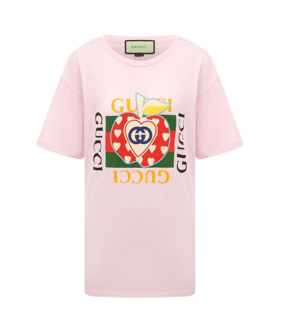 GUCCI Хлопковая футболка, фото 7