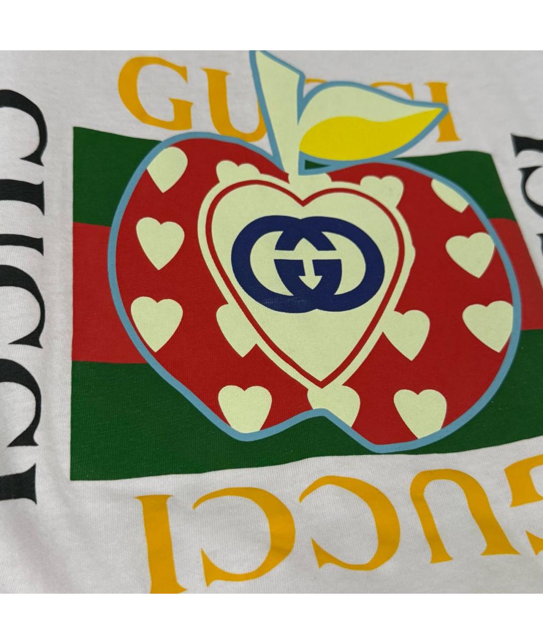 GUCCI Хлопковая футболка, фото 4
