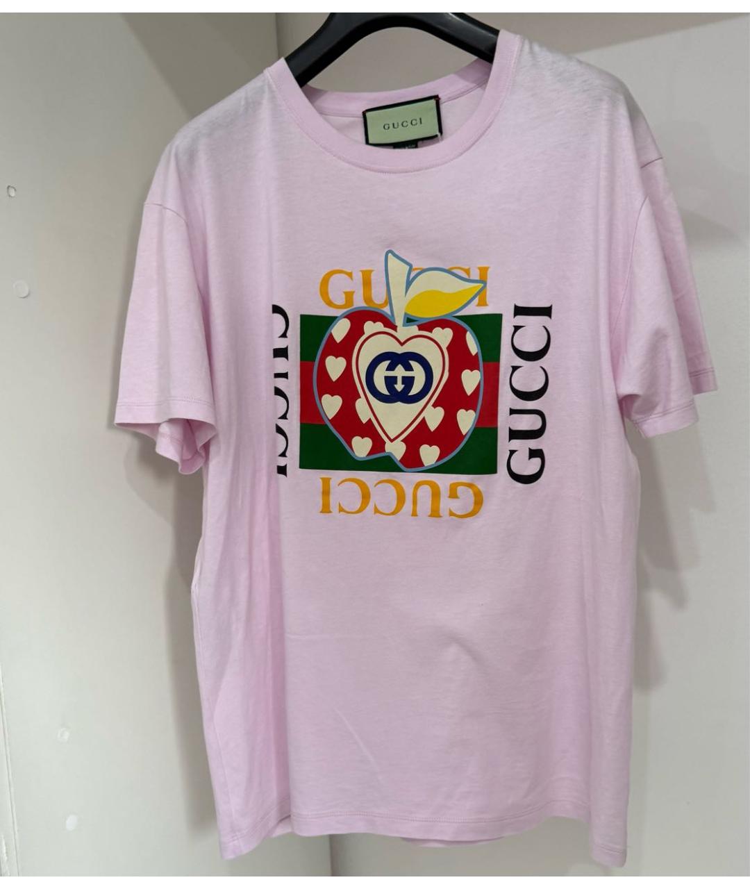 GUCCI Хлопковая футболка, фото 3