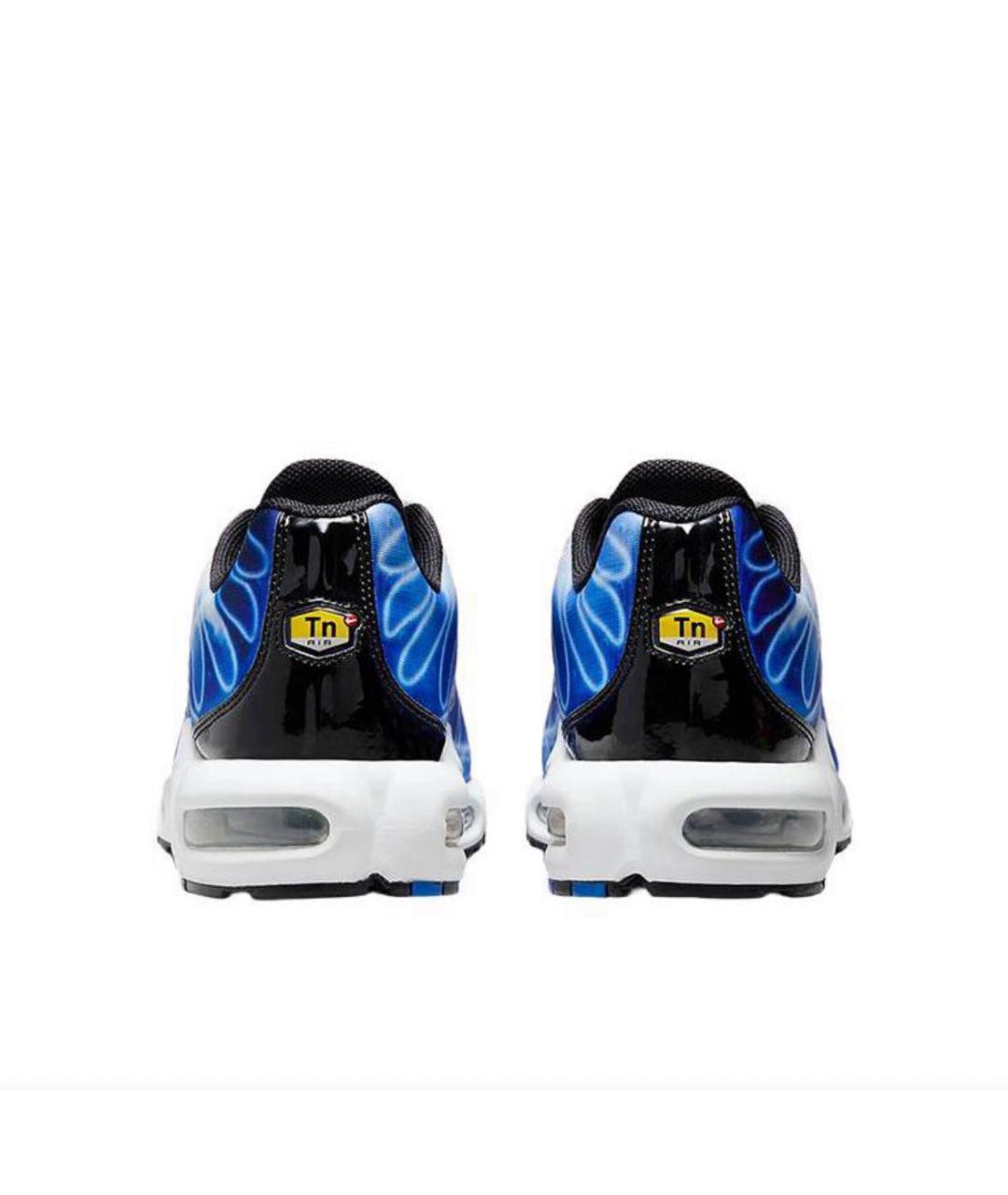 NIKE Синие текстильные низкие кроссовки / кеды, фото 4