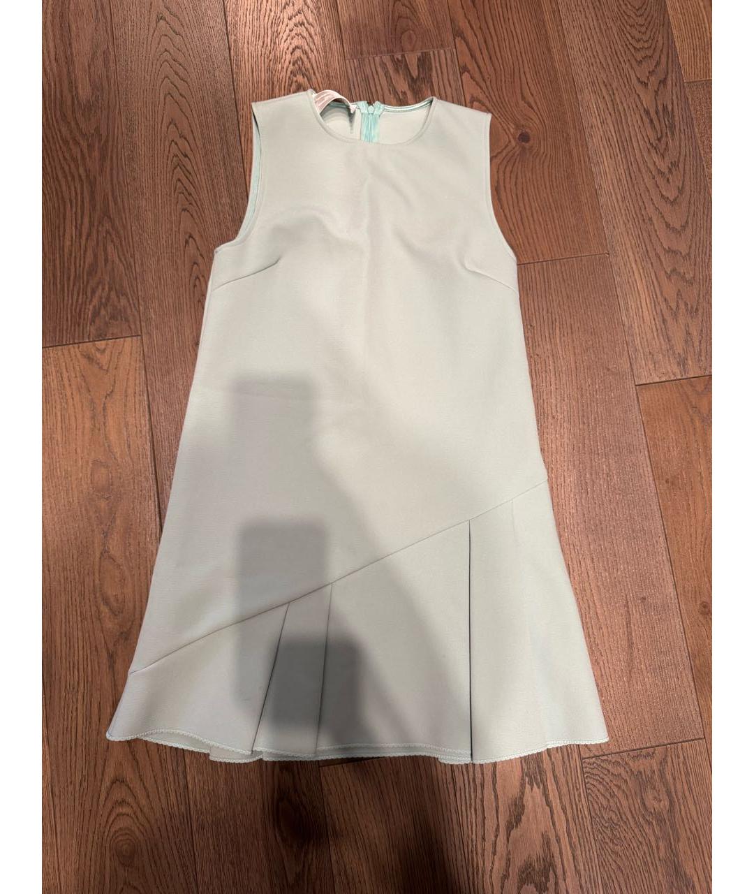 ELISABETTA FRANCHI Голубое повседневное платье, фото 8