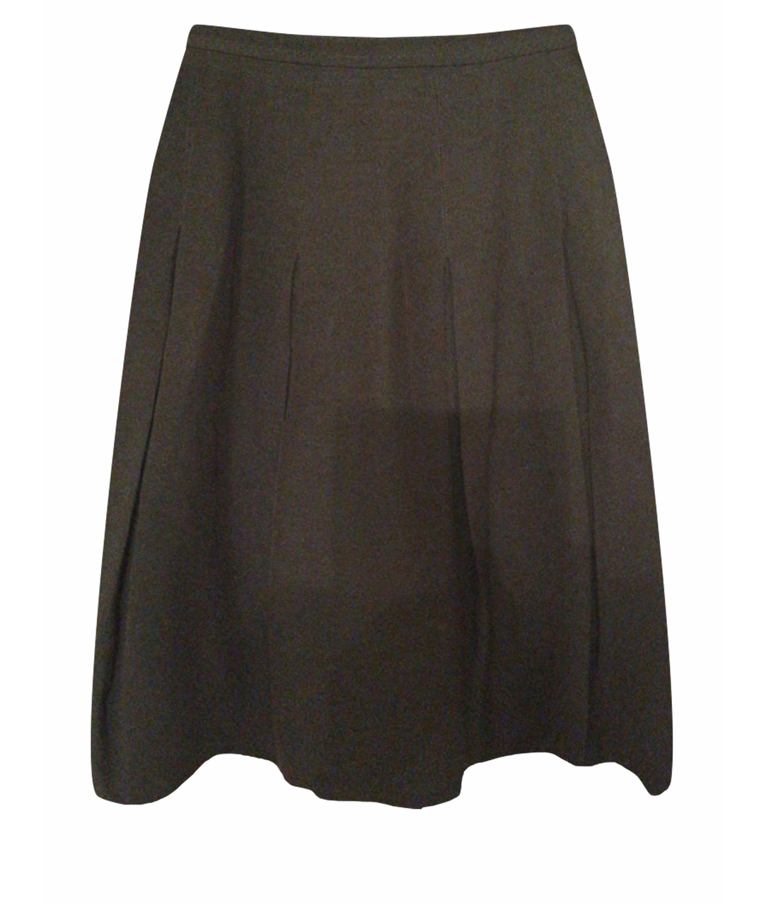 ANTONIO BERARDI Черная шерстяная юбка миди, фото 1
