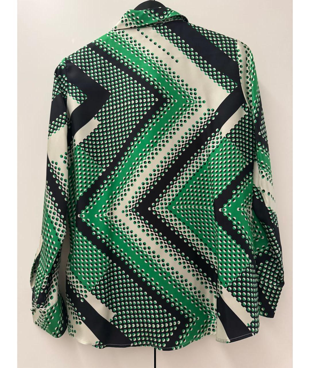 GUCCI Мульти шелковая блузы, фото 2