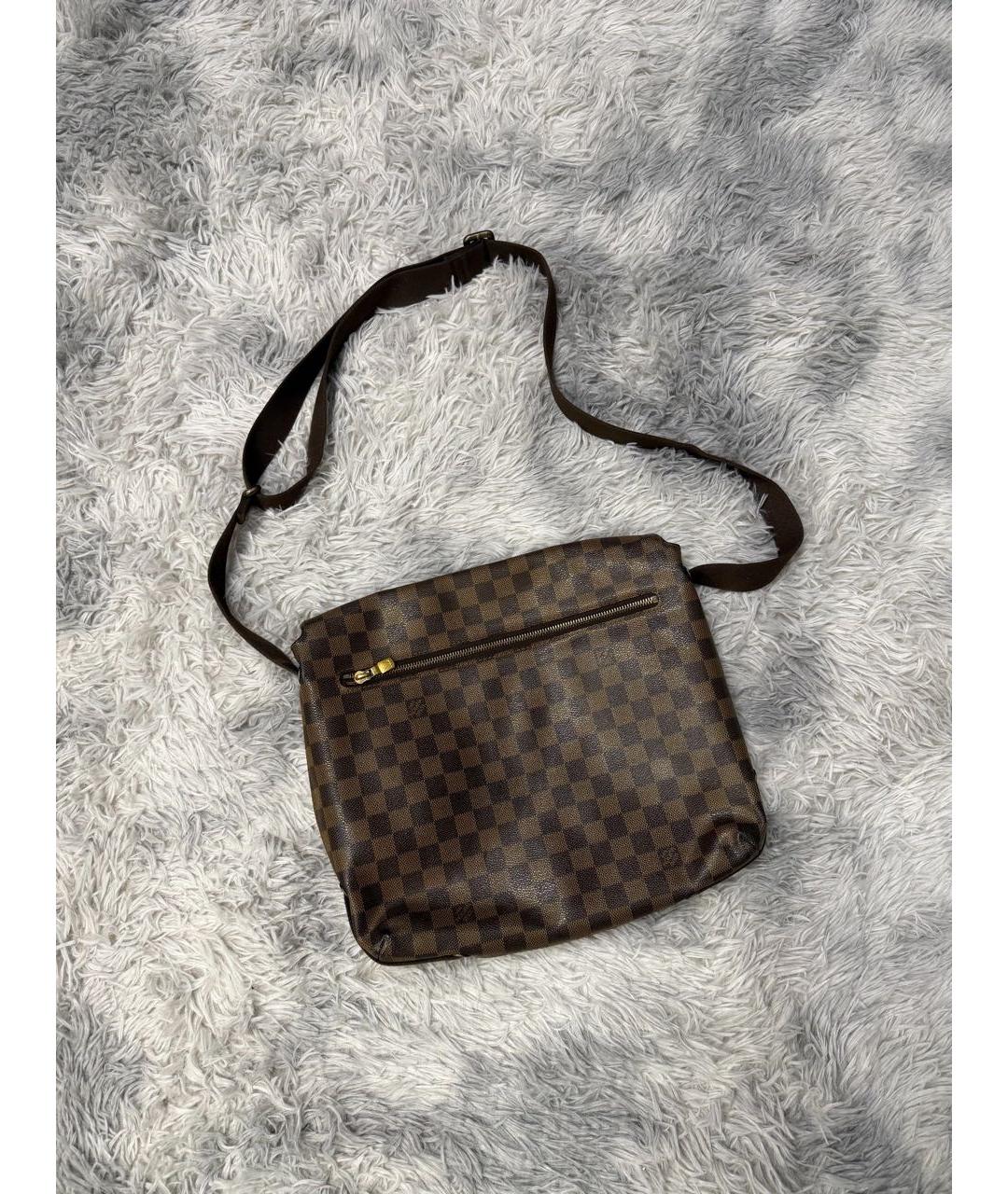 LOUIS VUITTON Коричневая барсетка, фото 2