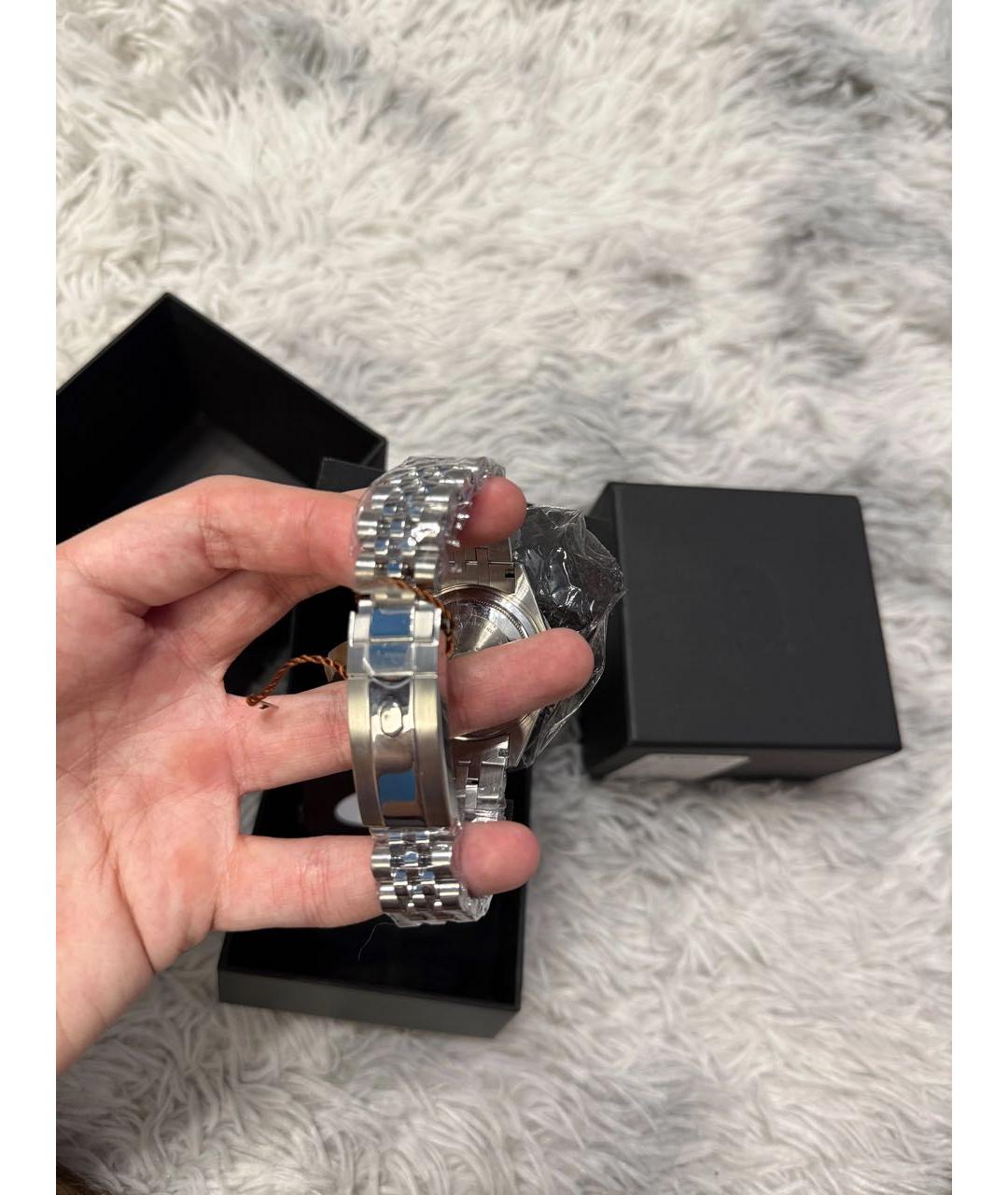 A BATHING APE Серебряные часы, фото 4