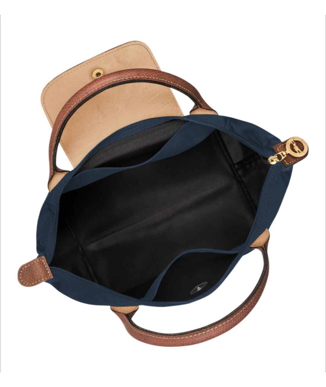 LONGCHAMP Голубая сумка тоут, фото 4