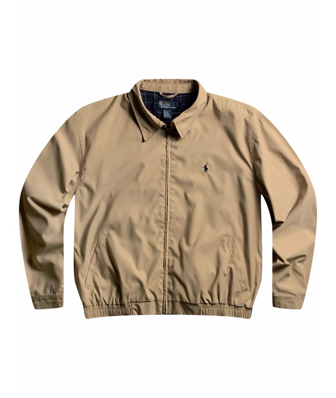 POLO RALPH LAUREN Бежевая хлопковая куртка, фото 1