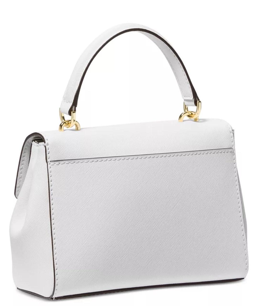 MICHAEL KORS Розовая сумка с короткими ручками из искусственной кожи, фото 3
