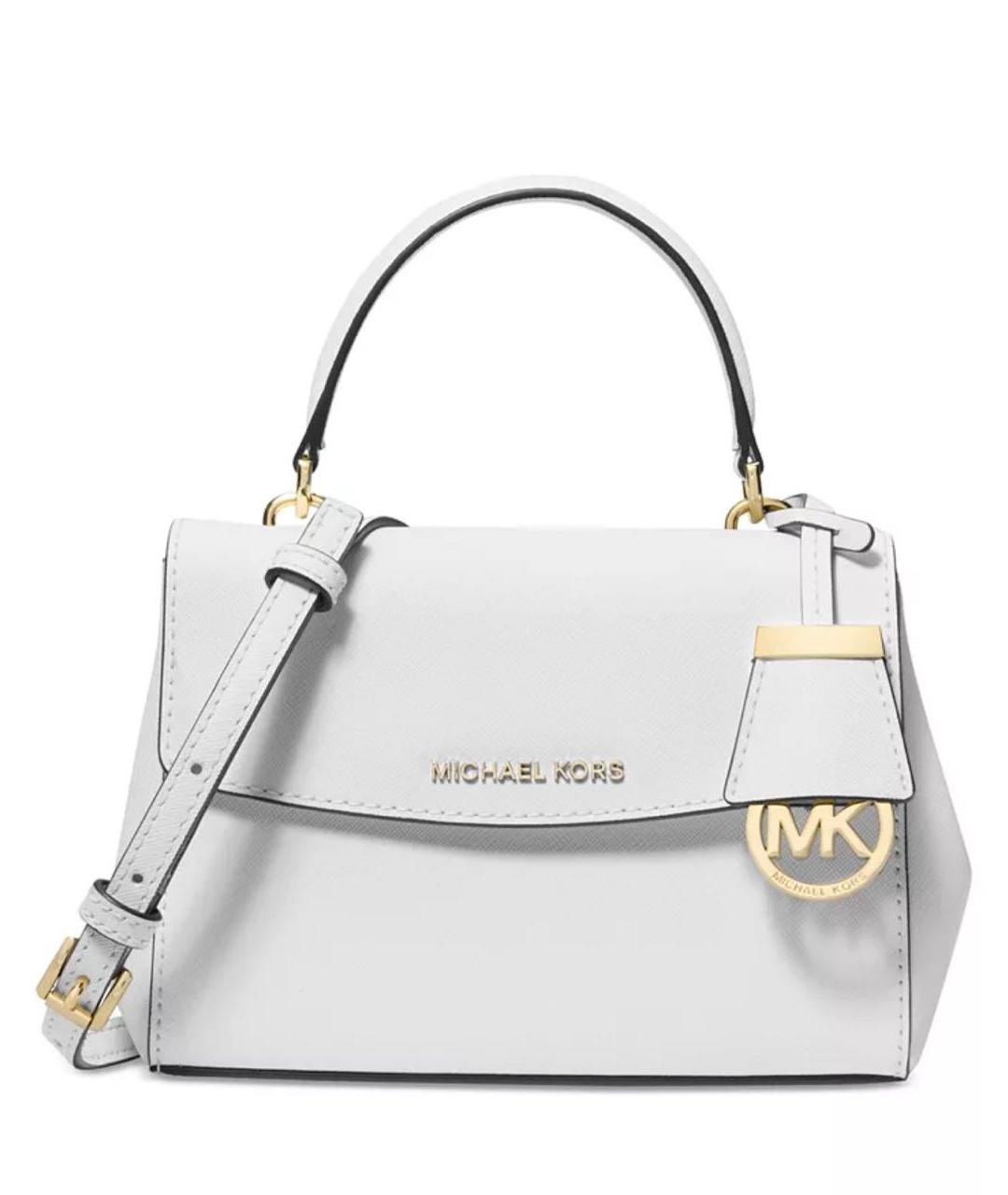 MICHAEL KORS Розовая сумка с короткими ручками из искусственной кожи, фото 5