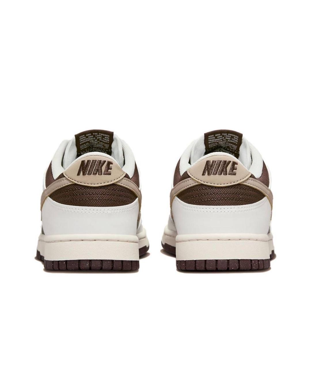 NIKE Коричневые кожаные кроссовки, фото 4
