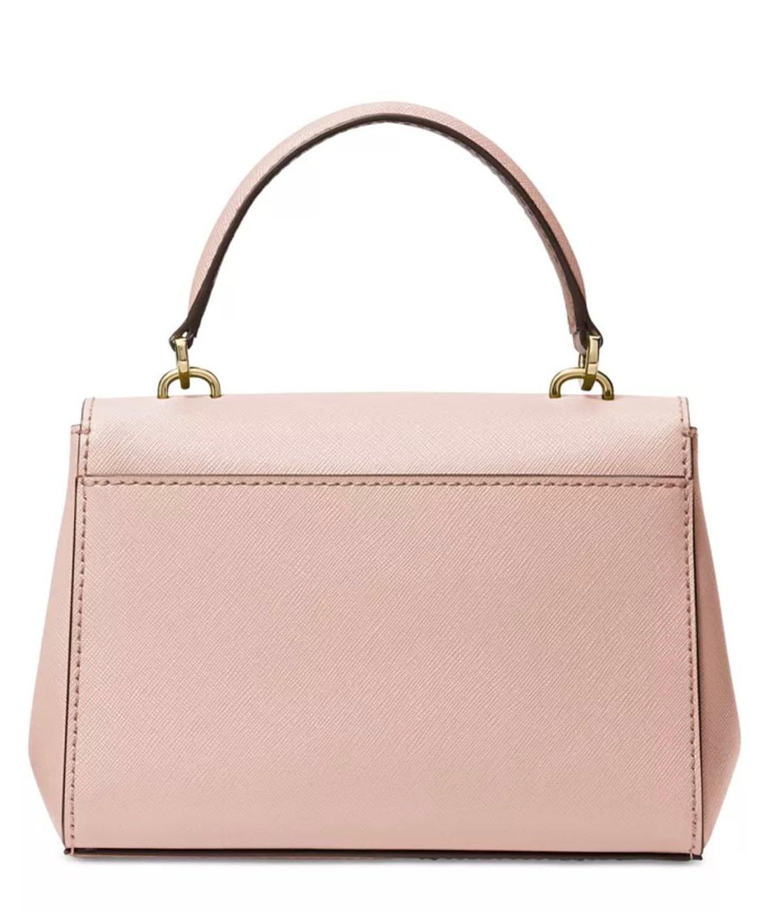 MICHAEL KORS Розовая сумка с короткими ручками из искусственной кожи, фото 2