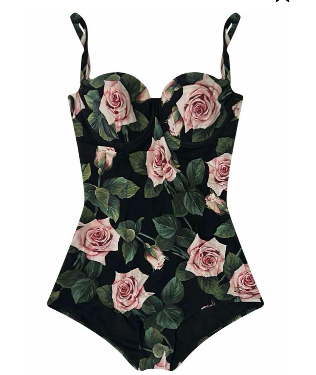DOLCE&GABBANA Мульти купальник, фото 5
