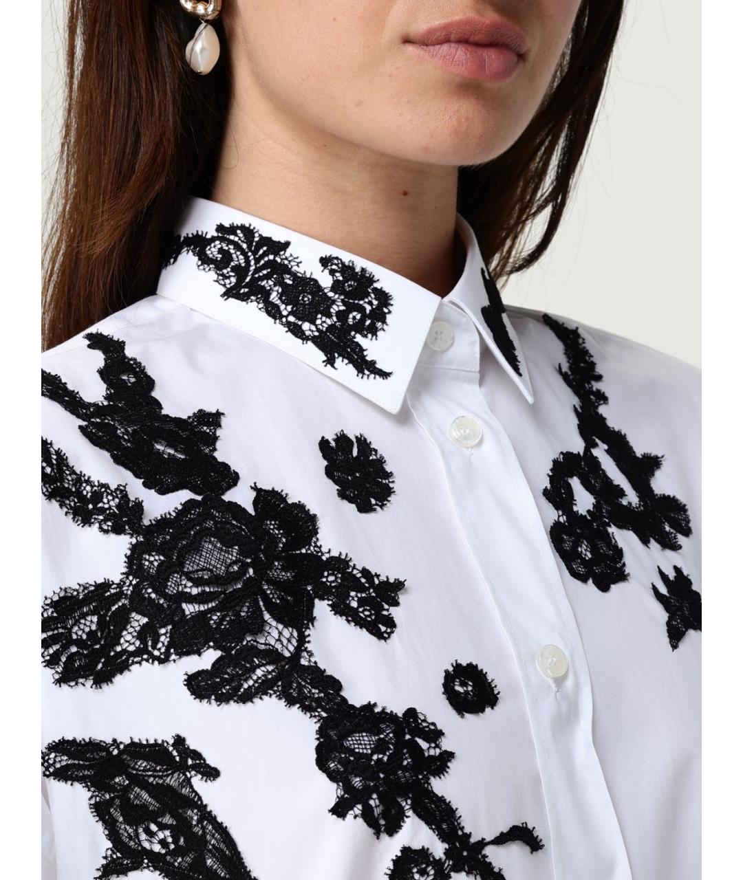 DOLCE&GABBANA Белая хлопковая рубашка, фото 6