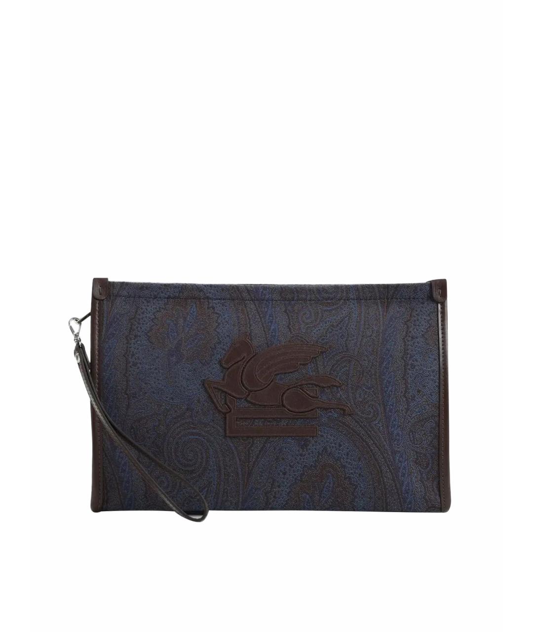ETRO Синяя барсетка, фото 1