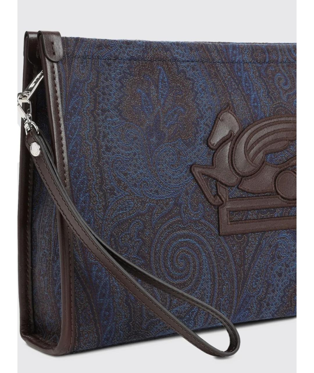 ETRO Синяя барсетка, фото 3