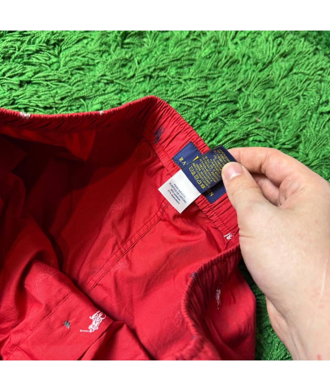 POLO RALPH LAUREN Красная пижама, фото 7