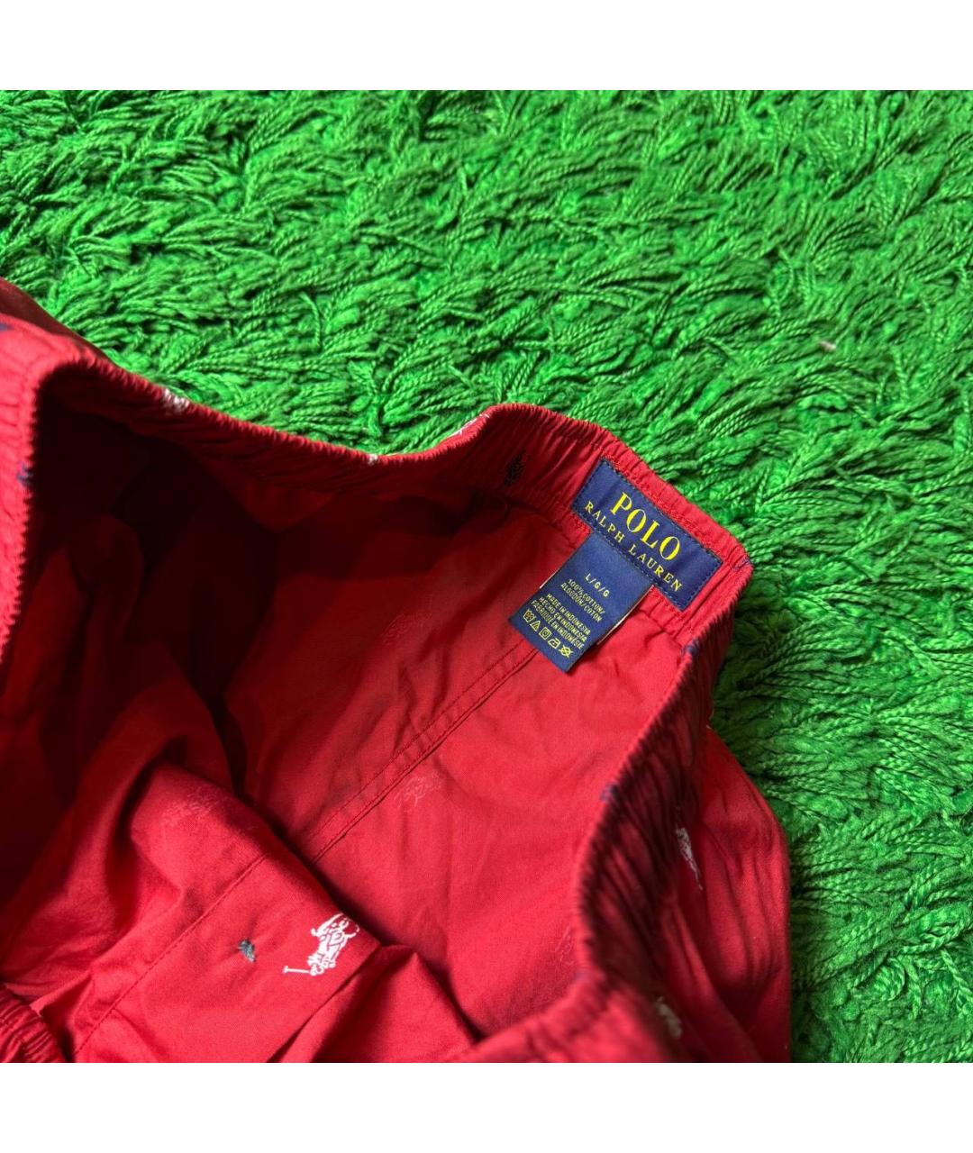 POLO RALPH LAUREN Красная пижама, фото 6