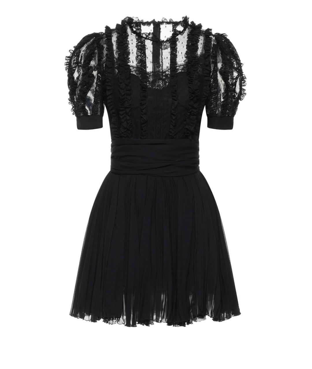 DOLCE&GABBANA Черное коктейльное платье, фото 1