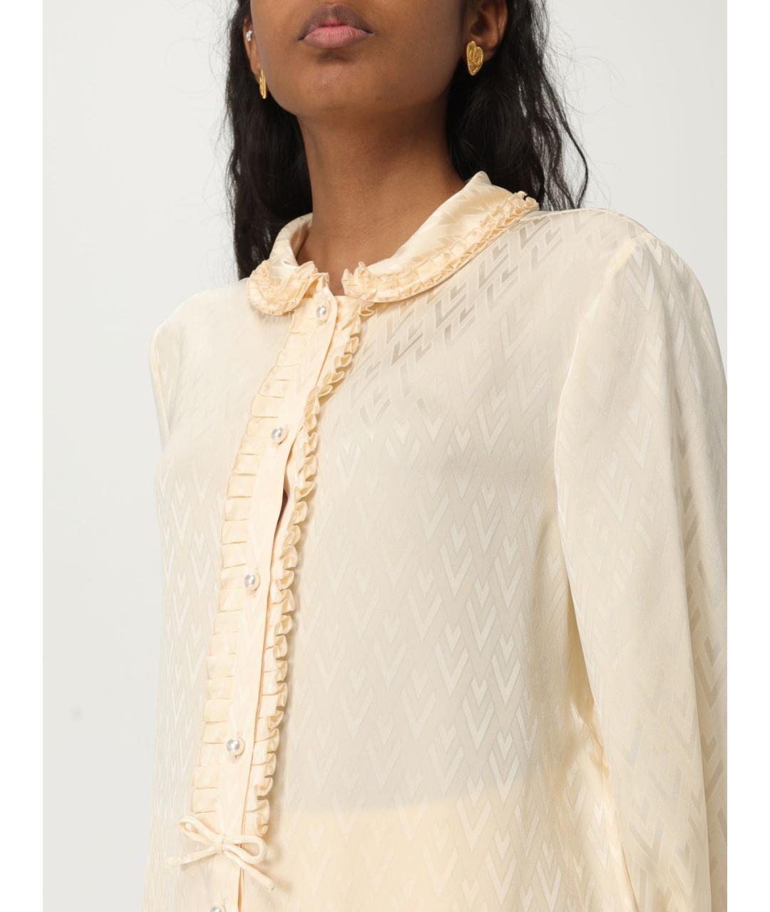 VALENTINO Бежевая блузы, фото 6