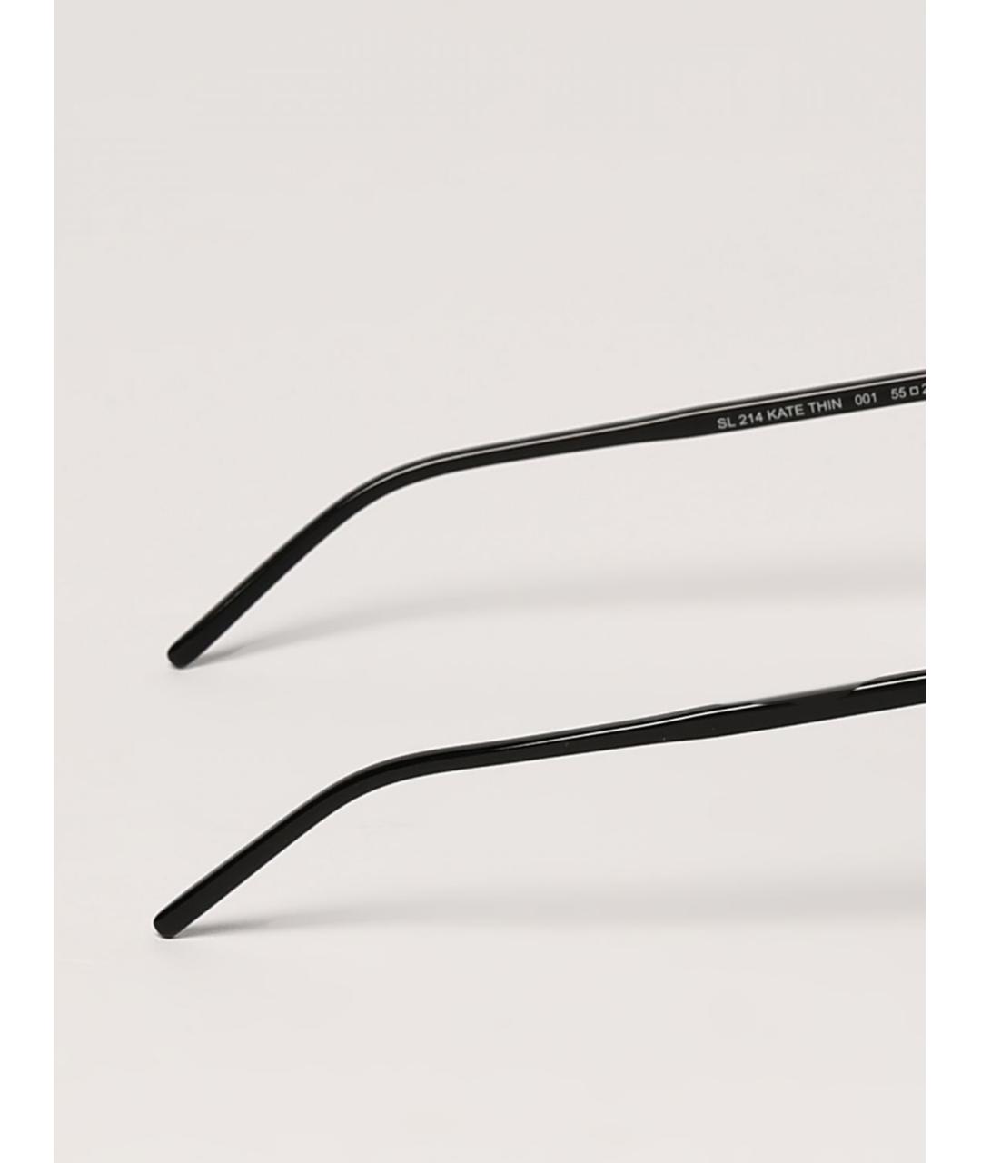 SAINT LAURENT Черные солнцезащитные очки, фото 4