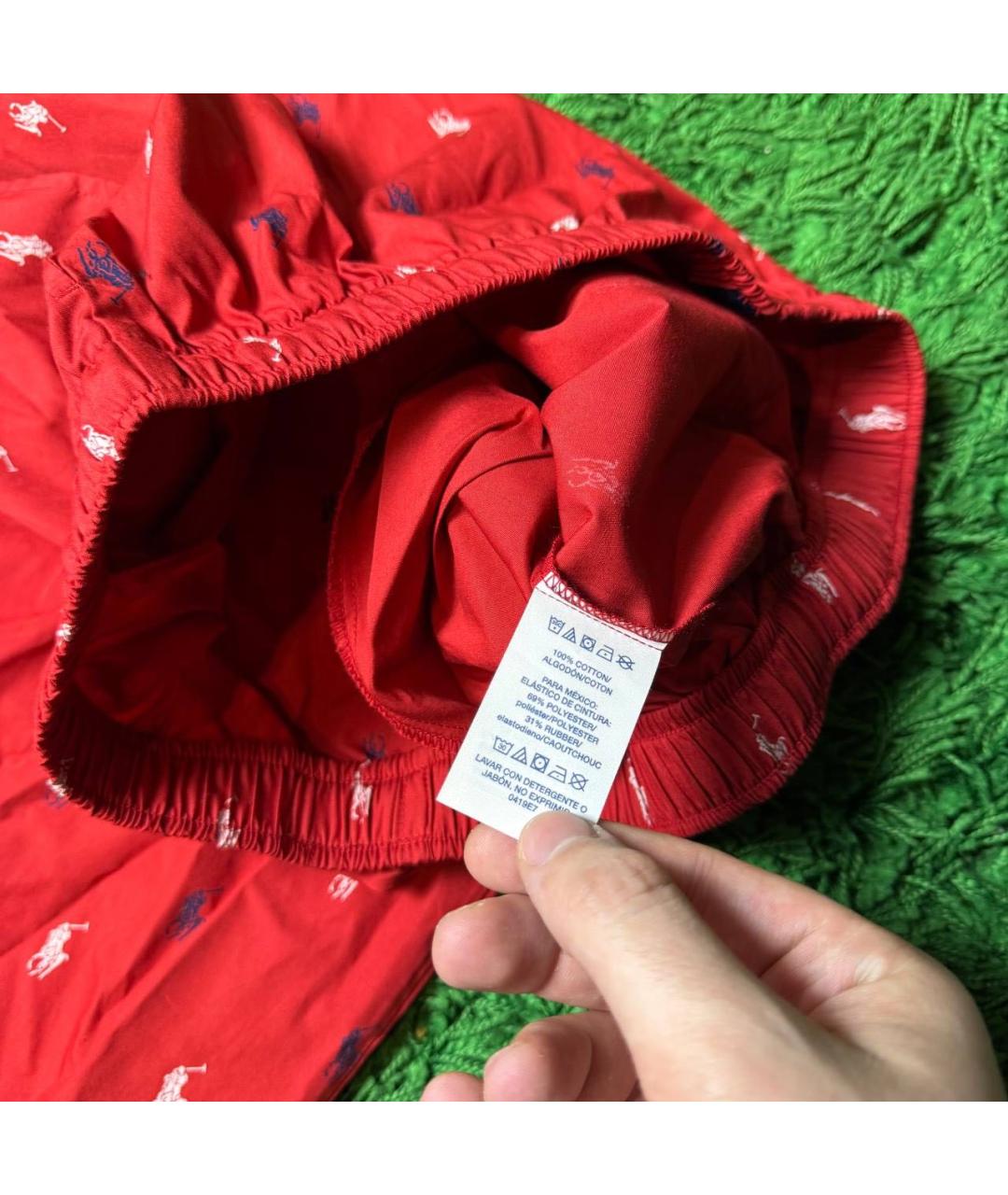 POLO RALPH LAUREN Красная пижама, фото 6