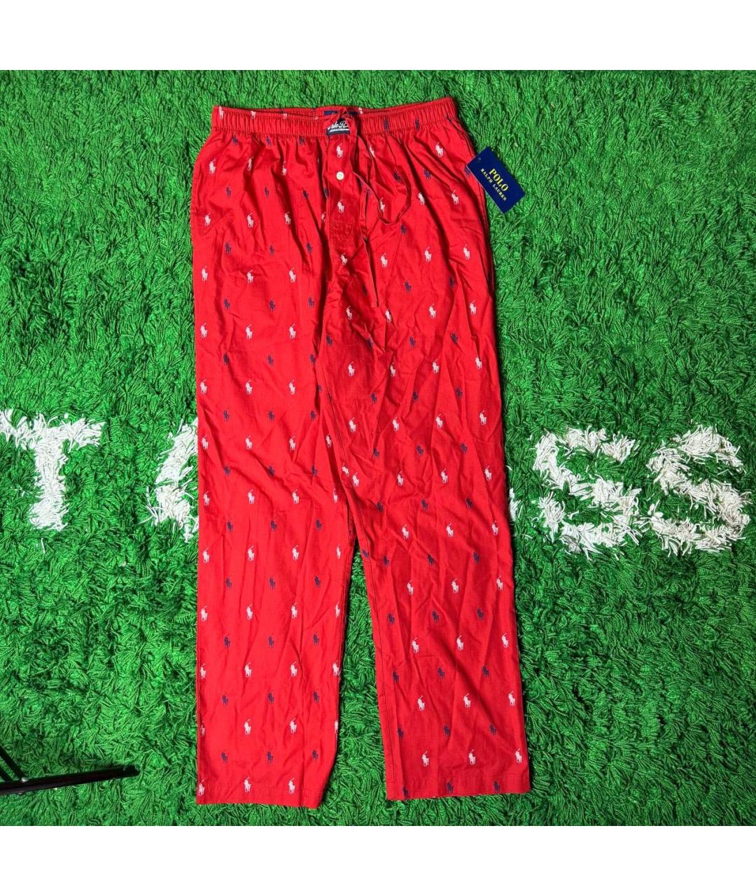POLO RALPH LAUREN Красная пижама, фото 8