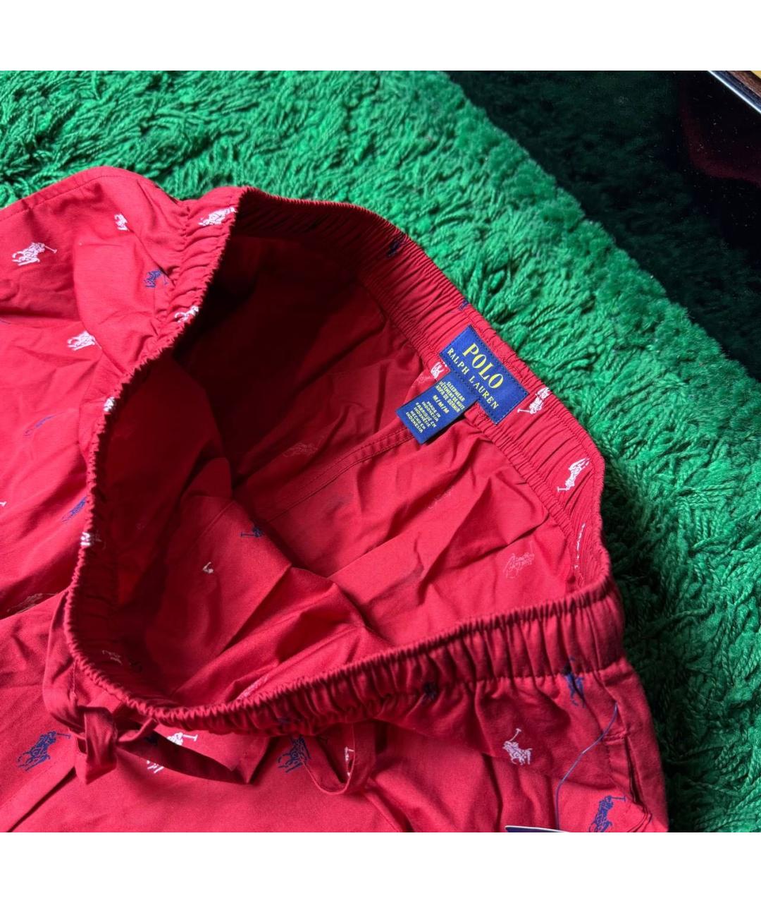 POLO RALPH LAUREN Красная пижама, фото 5