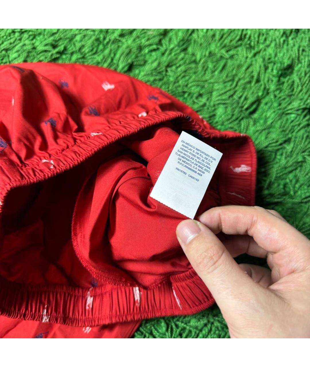 POLO RALPH LAUREN Красная пижама, фото 7