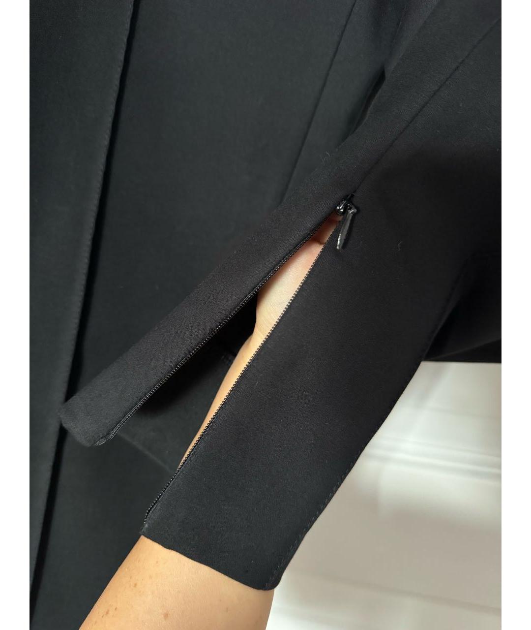 GUCCI Черные хлопко-эластановые брюки узкие, фото 5