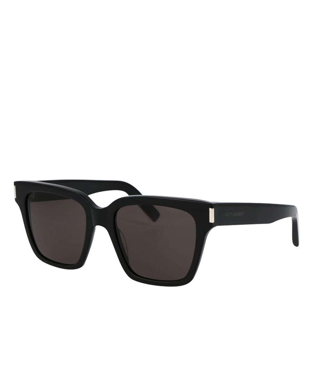 SAINT LAURENT Черные солнцезащитные очки, фото 1