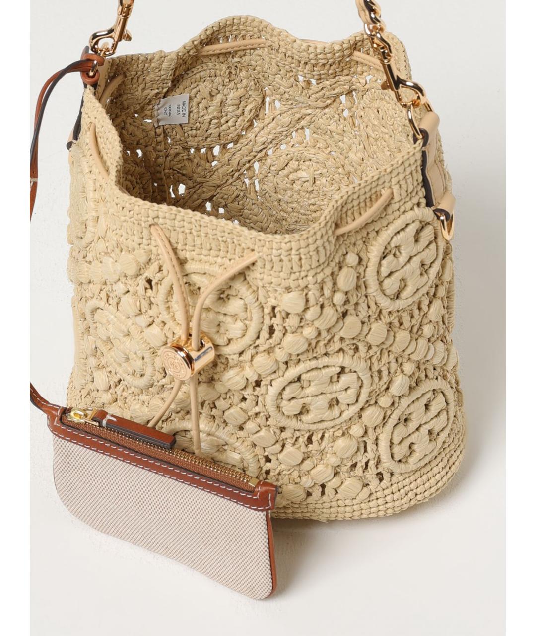 TORY BURCH Бежевая сумка через плечо, фото 3