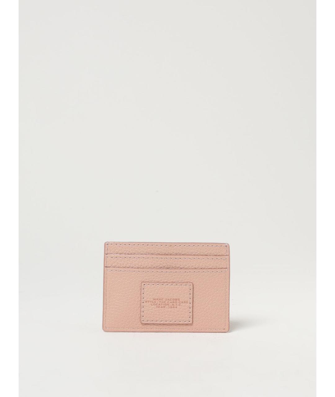 MARC JACOBS Розовый кожаный кардхолдер, фото 2