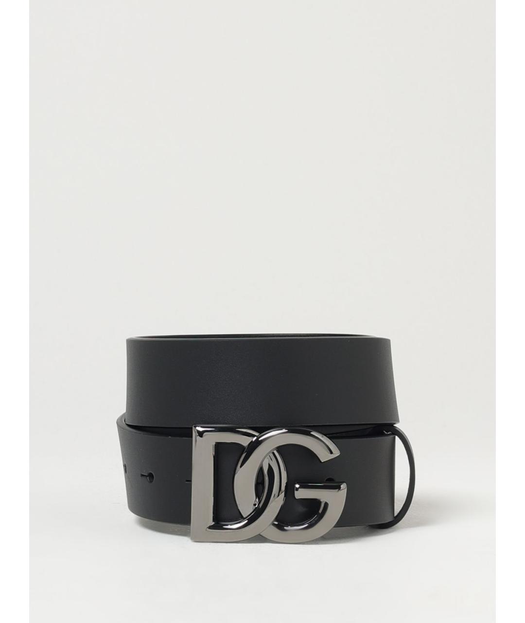 DOLCE&GABBANA Черный ремень, фото 3