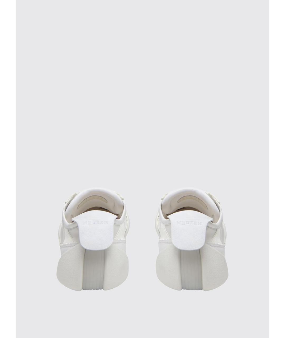ALEXANDER MCQUEEN Белые синтетические кроссовки, фото 3