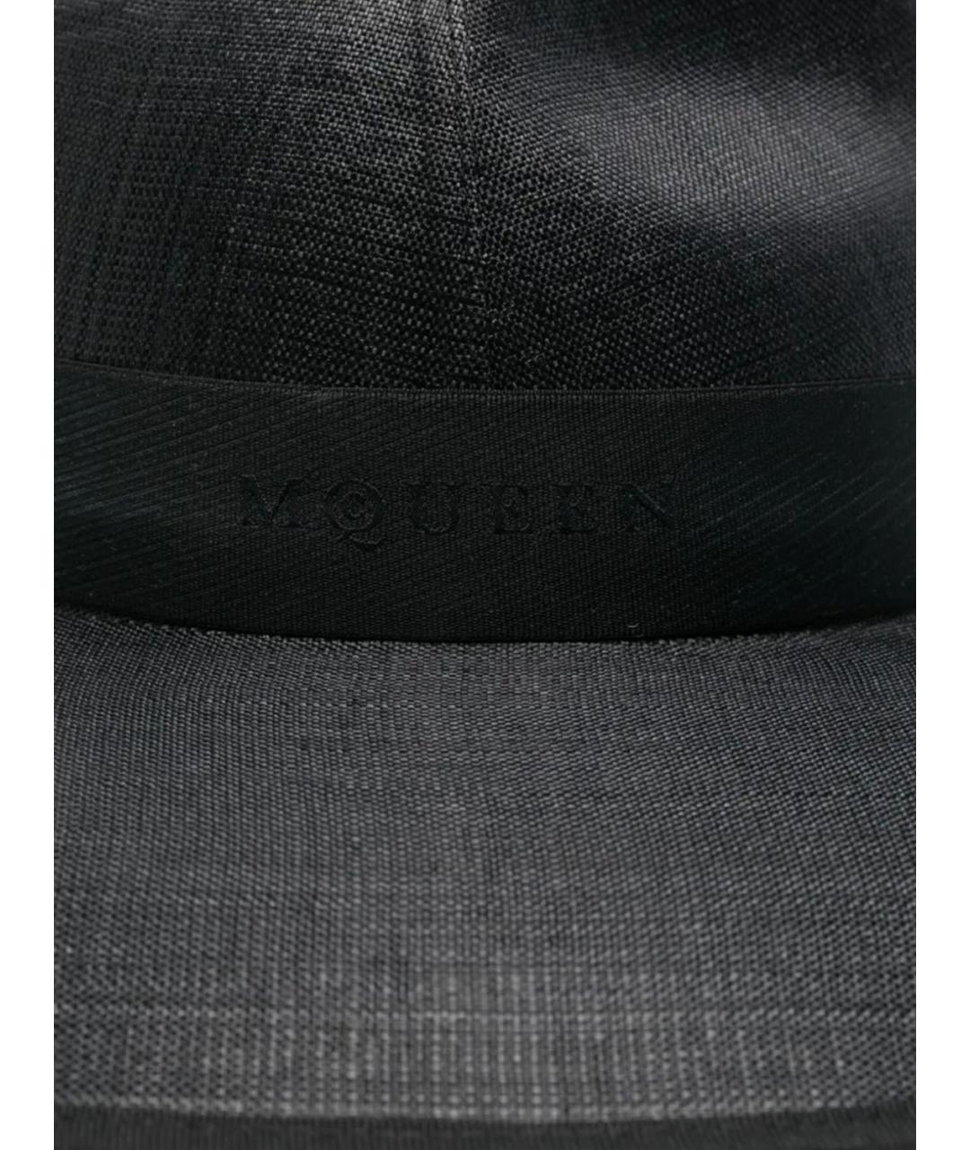 ALEXANDER MCQUEEN Черная шляпа, фото 2