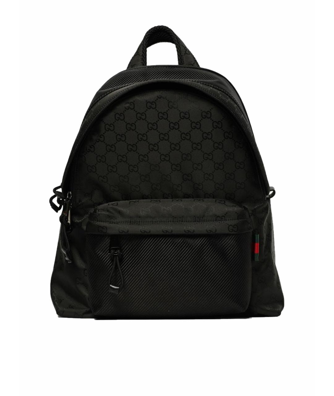 GUCCI Черный синтетический рюкзак, фото 1