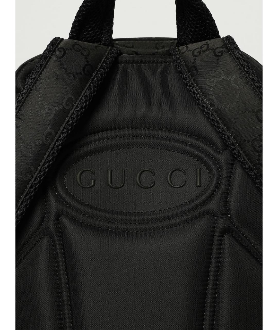 GUCCI Черный синтетический рюкзак, фото 4