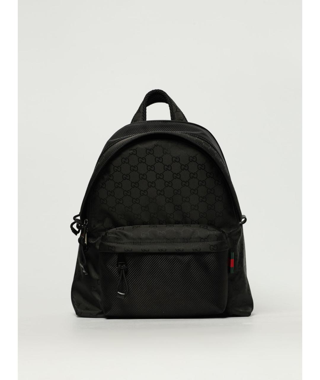 GUCCI Черный синтетический рюкзак, фото 6