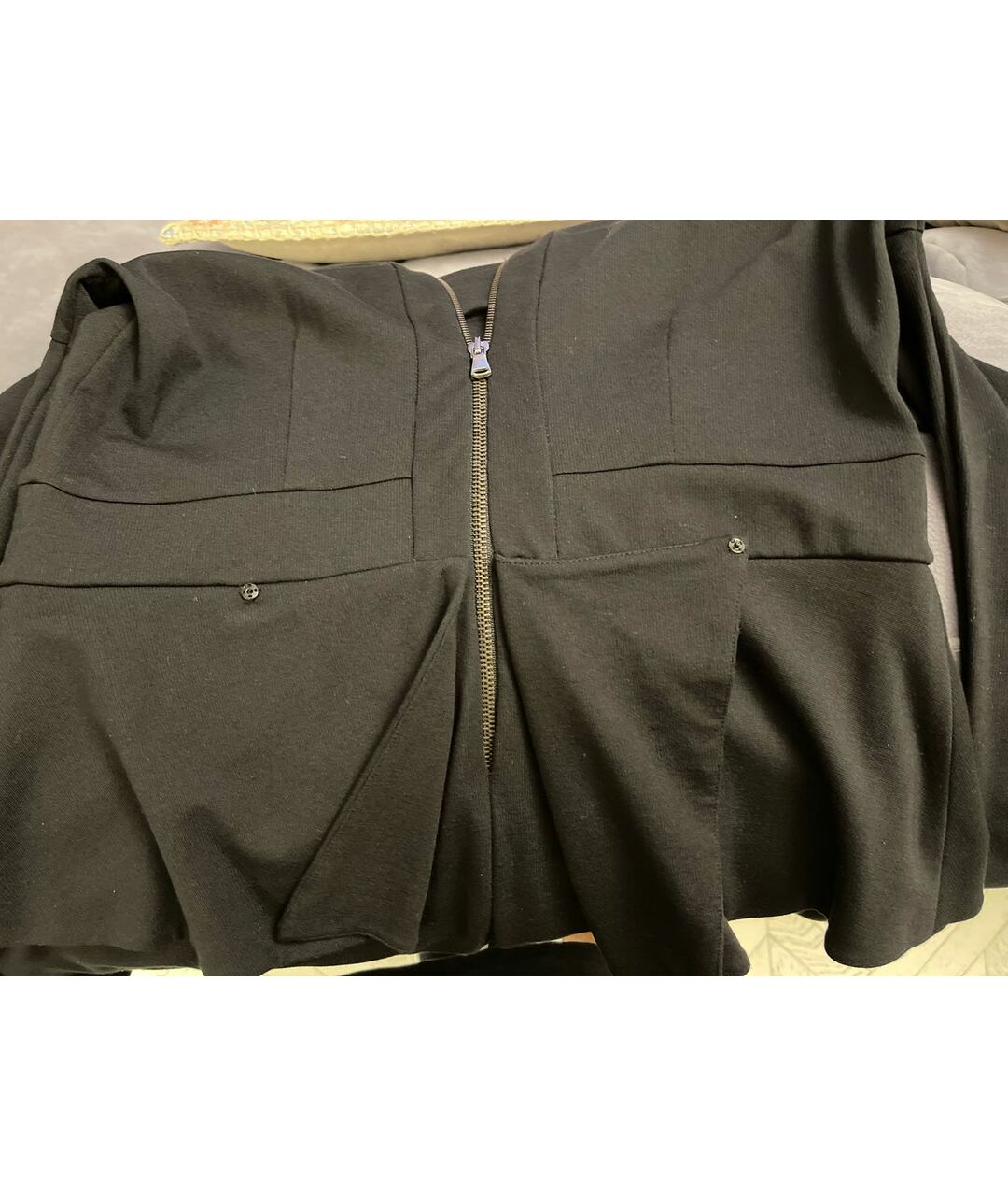 SPORTMAX Черное вискозное платье, фото 4