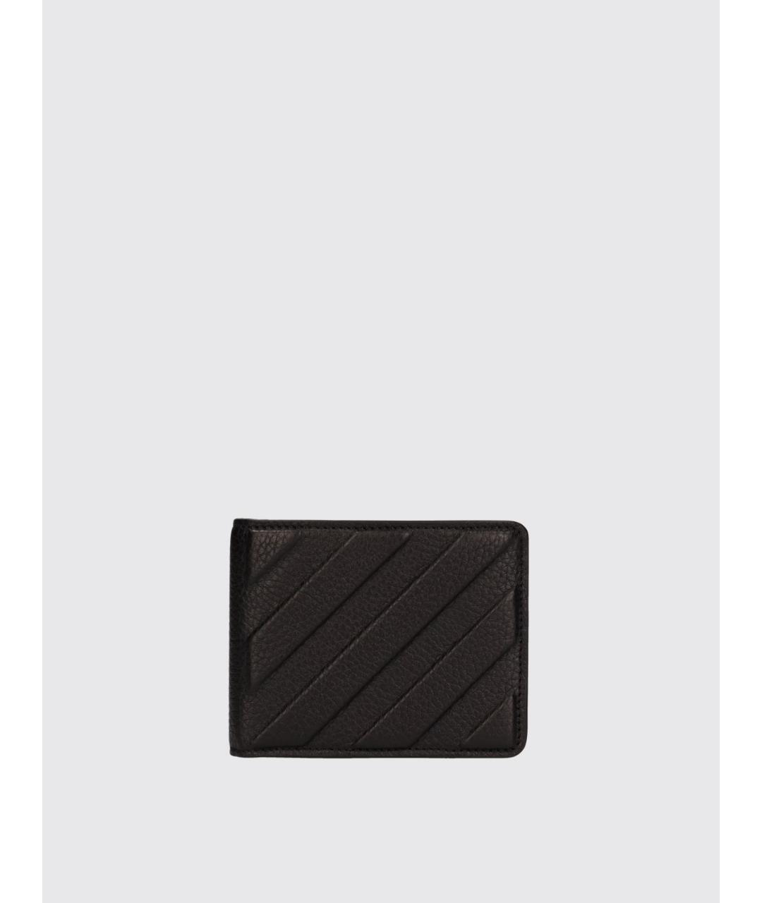 OFF-WHITE Черный кошелек, фото 4