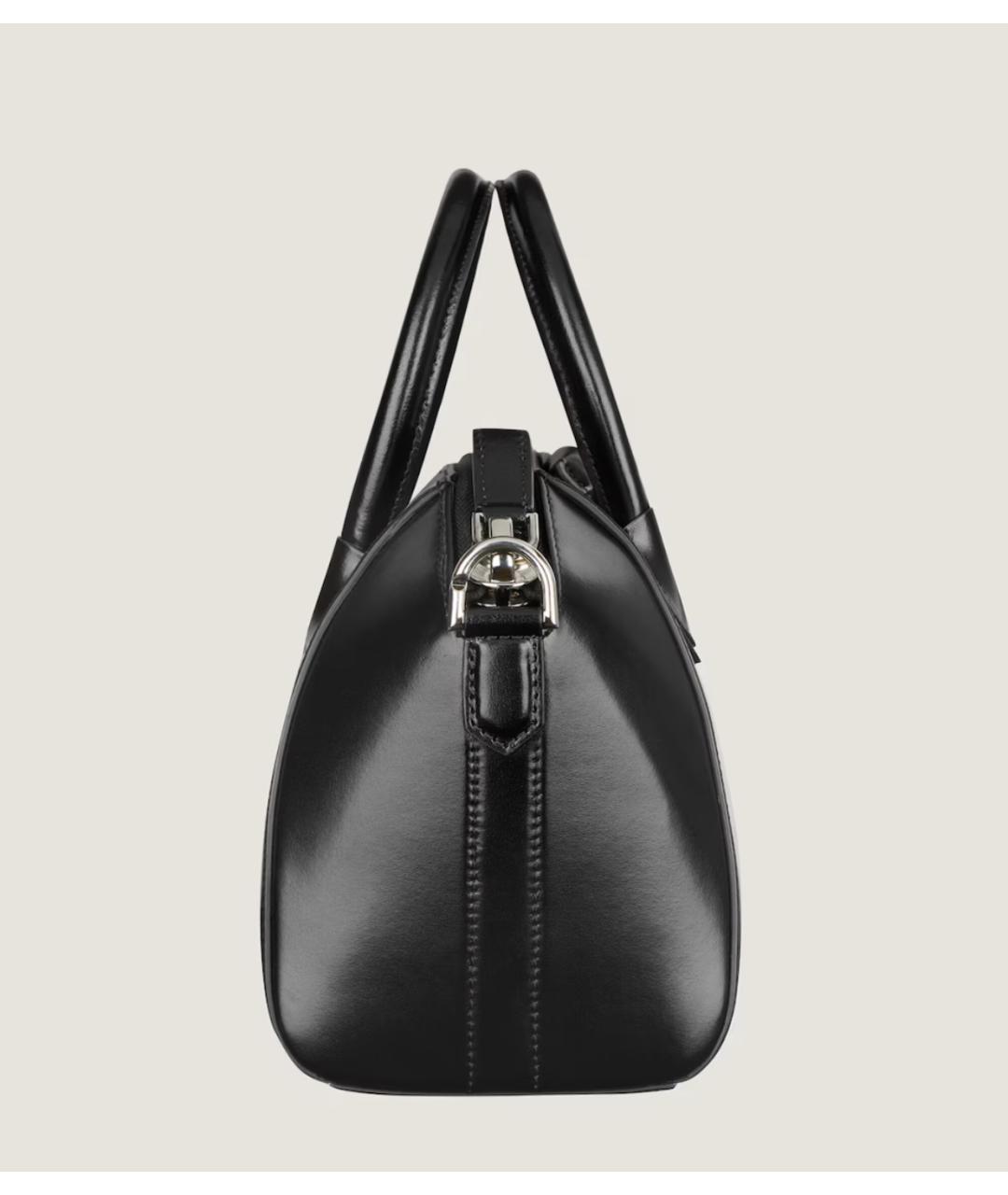 GIVENCHY Черная кожаная сумка тоут, фото 3