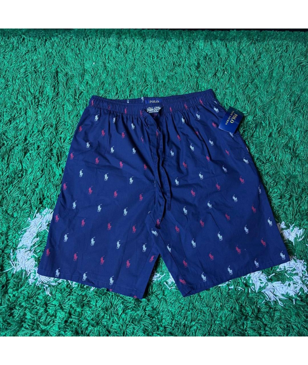 POLO RALPH LAUREN Темно-синий халат, фото 2