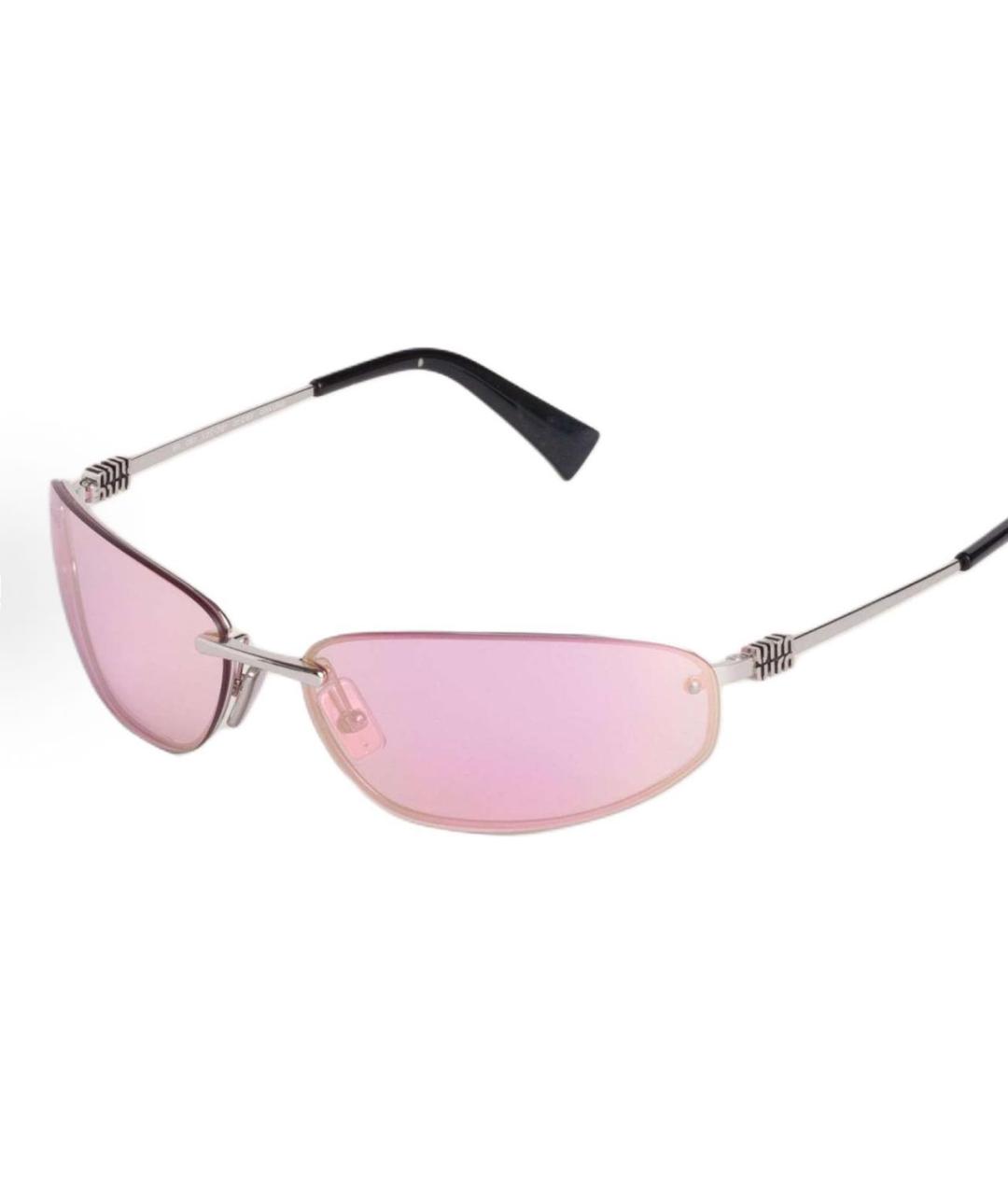 MIU MIU Розовые солнцезащитные очки, фото 4