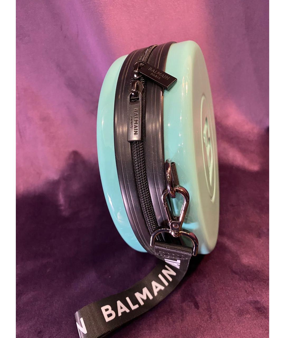 BALMAIN Бирюзовая косметичка, фото 5