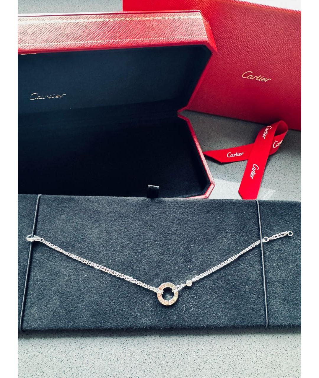 CARTIER Браслет из белого золота, фото 6