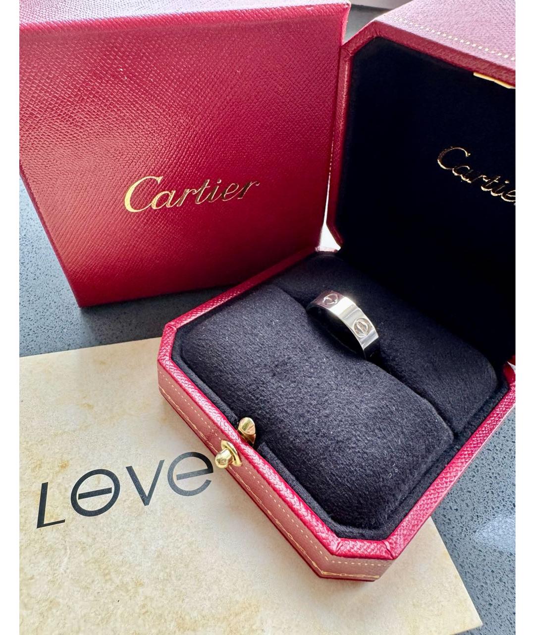 CARTIER Кольцо из белого золота, фото 3
